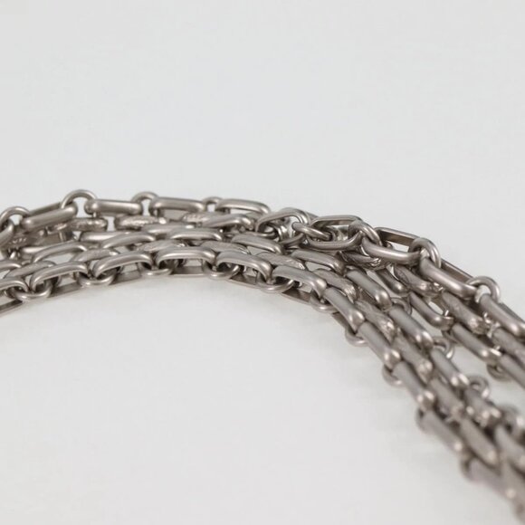 CHANEL Chain Matelasse 2.55 Shoulder Bag Tweed Pink CC Auth 121623AM - Picture 8 of 16